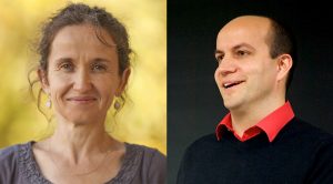 Professors Marie-Louise Mares and Jonathan Gray 